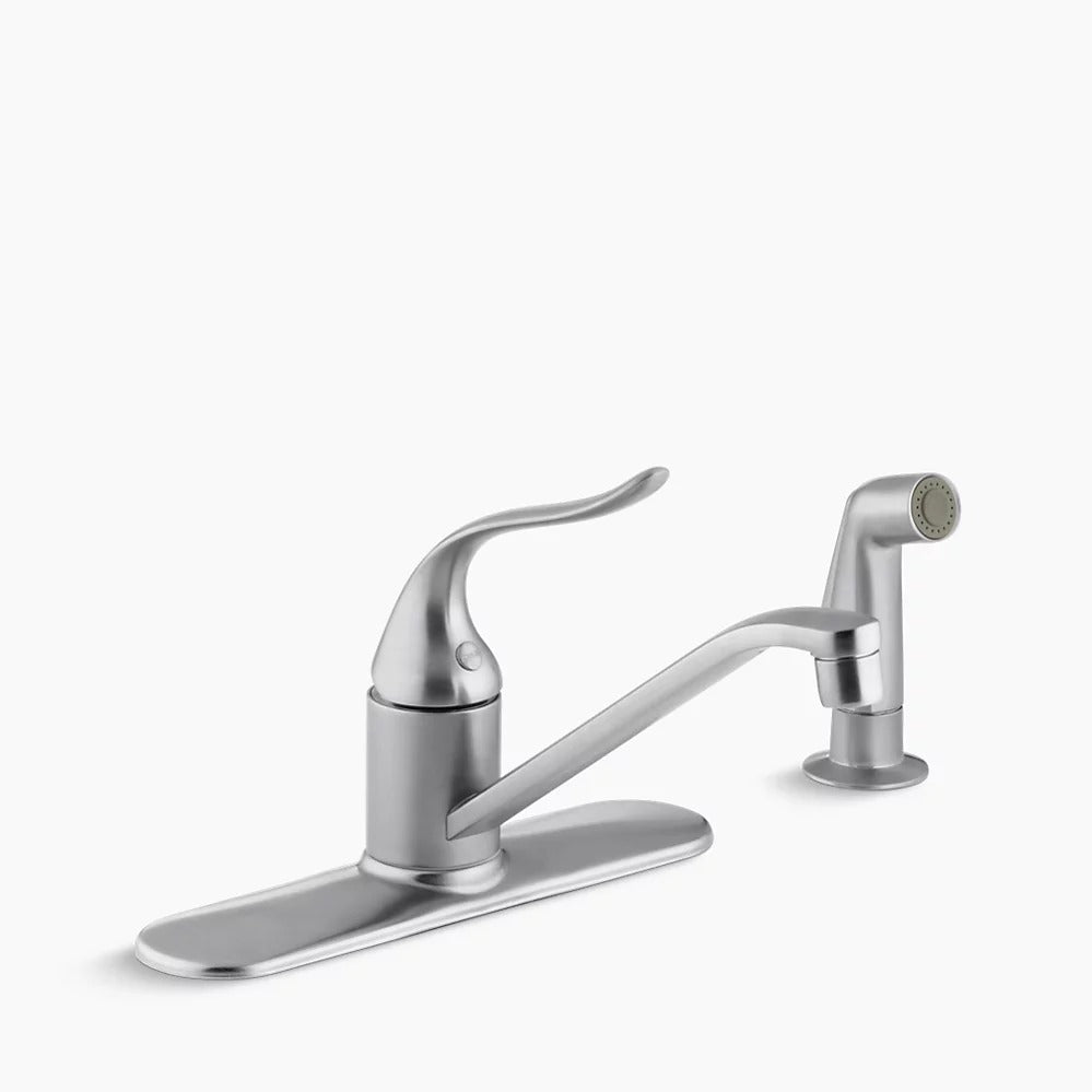 Kohler K-15172-F Coralais SC Kitchen Faucet, Brsh Chrme