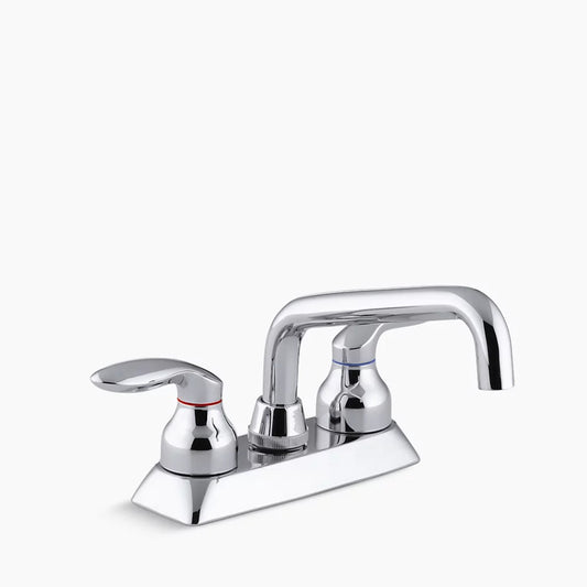 Kohler Coralais® Utility sink faucet with lever handles K-15270-4-CP