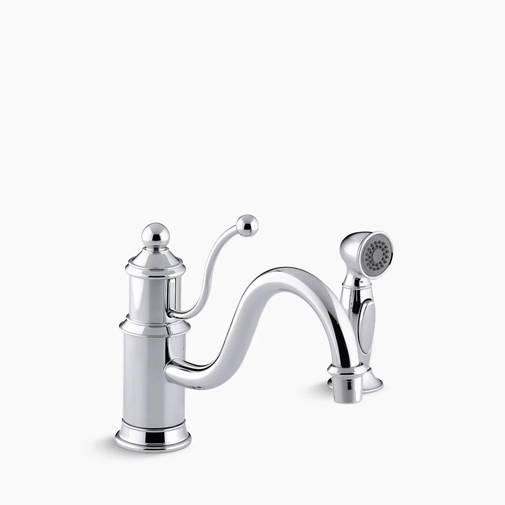 Kohler K-169 Antique SC Kitchen Faucet, Chrome