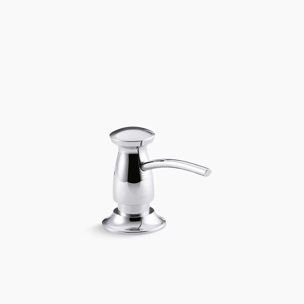 Kohler K-1893-C Soap/Lotion Dispenser, Brushed Chrome