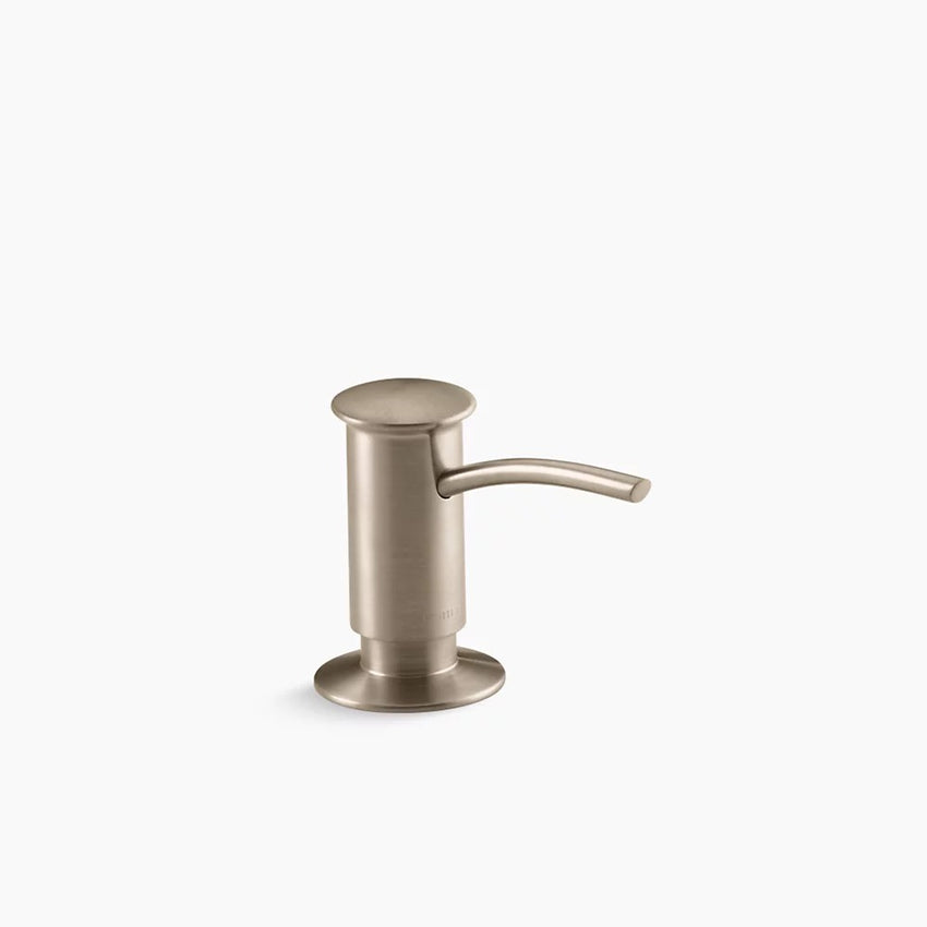 Kohler K-1895-C Soap/Lotion Dispenser, Brushed Bronze