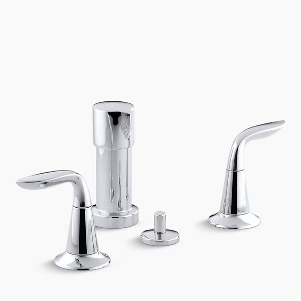Kohler Refinia® Vertical spray bidet faucet with lever handles K-5329-4