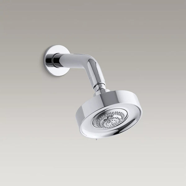 Kohler Stillness® 2.5 gpm multifunction wall-mount showerhead with arm and flange  K-968