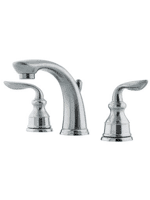 PRICE PFISTER Avalon Wide Lavatory Faucet T49-CB0K - Satin Nickel