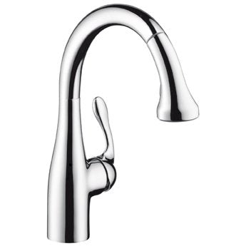 Hansgrohe 04297800 Allegro E Prep Kitchen Faucet - Steel Optik