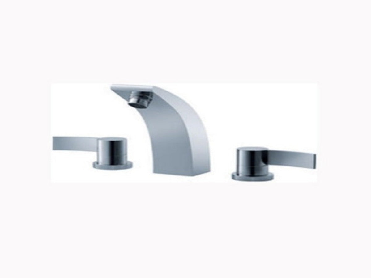 FLUID F13006-CP Sublime Series Dual Handle Lavatory Faucet - Chrome