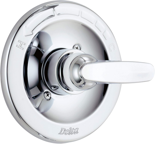 DELBT13010 Delta Faucet Foundations 13 Series Single-Function Shower Valve Trim Kit, Shower Handle