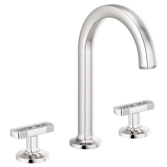 65306LFPCLHP Kintsu® Widespread Lavatory Faucet with Arc Spout - Less Handles 1.2 GPM