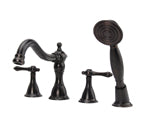 Fontaine Bellver Roman Tub Bathroom Faucet - Oil Rubbed Bronze