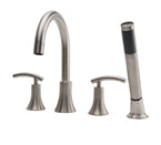 Fontaine Vincennes Roman Tub Bathroom Faucet - Brushed Nickel