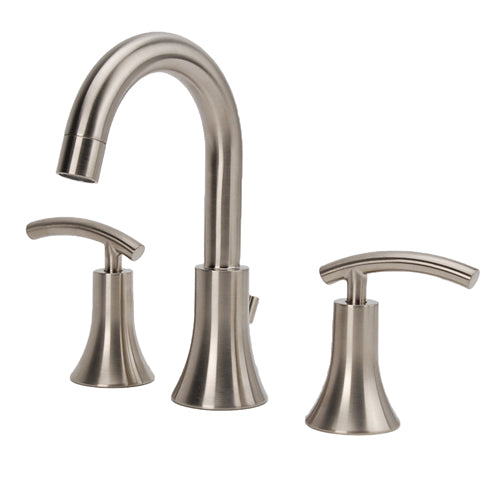 Fontaine Vincennes Widespread Bathroom Faucet - Brushed Nickel